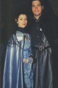 Arwen and Aragorn, costume contest winners