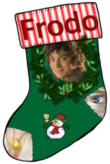 Frodo Christmas Stocking
